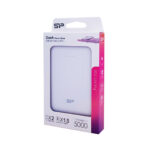 SILICON POWER Power Bank C50 5000mAh, 2x USB Output, White Mobile Αξεσ... - Image 2