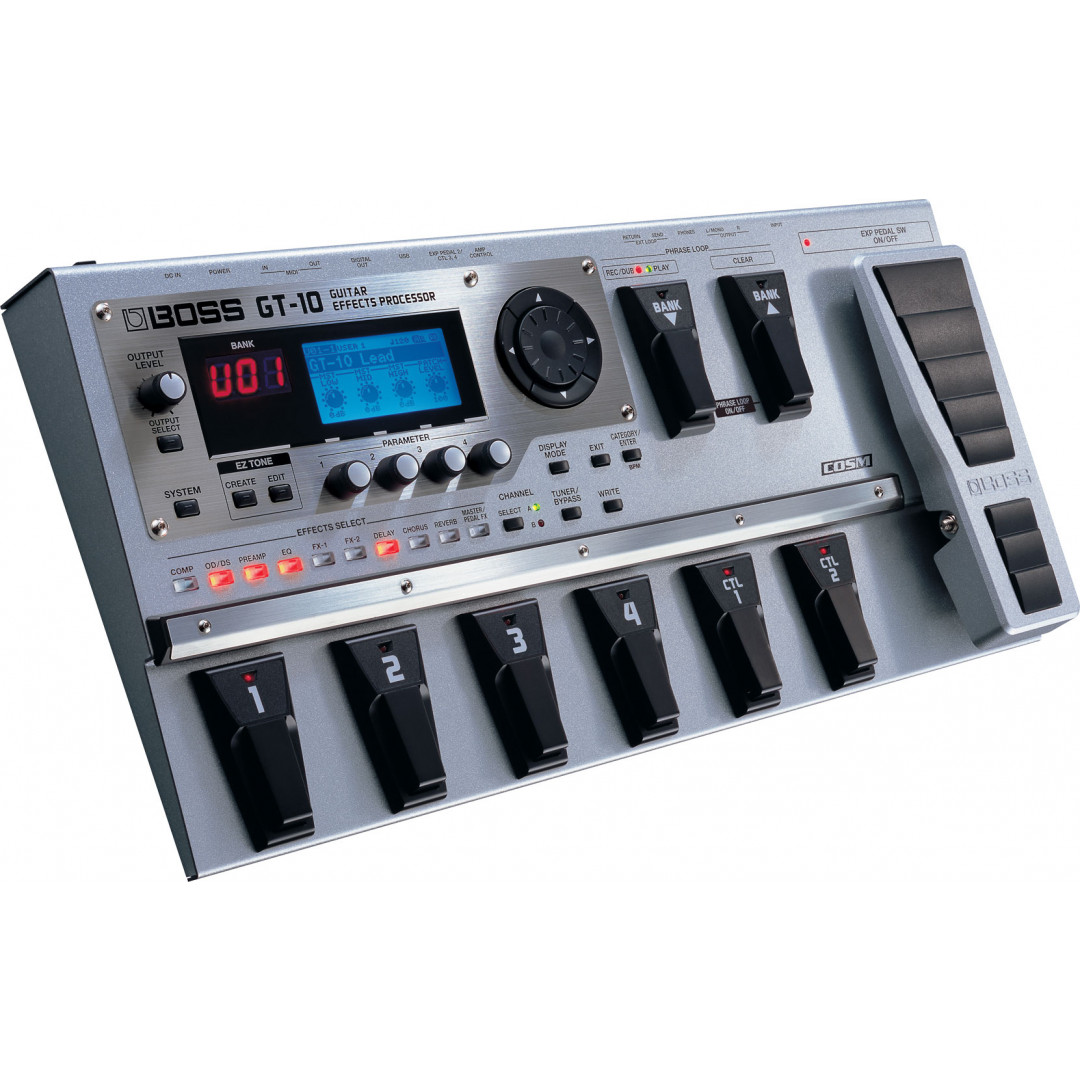 BOSS GT-10 GUITAR EFFECTS PROCESSOR – musicorama.gr