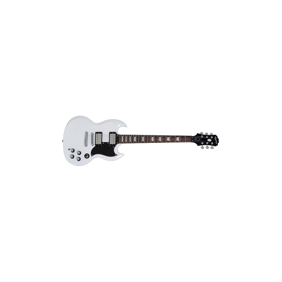 008553.jpg EPIPHONE 1966 G-400 SG ALPINE WHITE LIMITED EDITION - Image 1