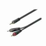 SOUNDSATION SJRR -15BK 1,5m MINI JACK 2-RCA ADAPTOR ΚΑΛΩΔΙΟ