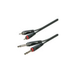 SOUNDSATION JJRR-30BK 2JACK - 2RCA 3M ΚΑΛΩΔΙΟ ADAPTOR