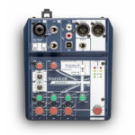 SOUNDCRAFT NOTEPAD-5 SMALL MIXER 5 MONO MIC/LINE INPUTS