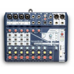 SOUNDCRAFT NOTEPAD-12FX SMALL MIXER 12 MONO MIC/LINE INPUTS