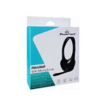 POWERTECH Headphones PT-734 105dB, 40mm, 3.5mm, 1.8m,μαύρο - Image 3