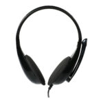 POWERTECH Headphones PT-734 105dB, 40mm, 3.5mm, 1.8m,μαύρο - Image 2