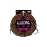 Ernie Ball 6064 Braided Black - Orange 7.60m Καλώδιο οργάνου...