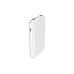 POWERTECH Power Bank PT-801 5000mAh, 3x USB Output, 2.1A, λευκό Mobile... - Image 4