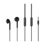 CELEBRAT earphones G12 με μικρόφωνο, 14.2mm, 1.2m, μαύρο - Image 2