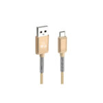 POWERTECH PTR-0016 Καλώδιο USB σε Micro USB flex alu copper, 1m