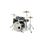Pearl EXX705NBR Export Jet Black Σετ Drums με Βάσεις και Πιατίνια...