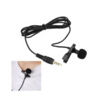 POWERTECH CAB-J034 clip-on μικρόφωνο με καλώδιο 1,5m , βύσμα 3.5mm