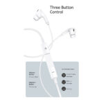 USAMS SJ452HS01 earphones με μικρόφωνο EP-41, USB Type-C, 10mm, 1.2m - Image 3