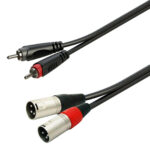 SOUNDSATION 2RCA2XM3 Go-Link 2 RCA male - 2 XLR male 3.00m