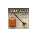 Mastro 010-022 Silver Σετ 6 χορδές μπουζουκιού / τζουρά...