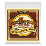 Ernie Ball 2045 Earthwood 80/20 Bronze Silk & Steel Soft 011-052 Σετ 6...