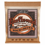 Ernie Ball 2151 Σετ ακουστικής Phosphor Bronze Rock & Blues 010-052