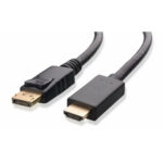 POWERTECH DP027 καλώδιο DisplayPort 1.2v(M) σε HDMI 1.4v(M)
