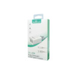 POWERTECH Φορτιστής τοίχου & καλώδιο USB Type-C PT-776, 2x USB, 2.... - Image 2