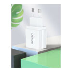 USAMS φορτιστής τοίχου T24 US-CC090, 2x USB, 2.1A, λευκός Mobile Αξεσο... - Image 2