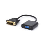 POWERTECH CAB-DVI 011 αντάπτορας DVI(M) σε VGA(F), 1080p, Active, 0.20, μαύρος