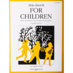 BELA BARTOK FOR CHILDREN I