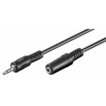 GOOBAY 50432 προέκταση καλωδίου ήχου  3m, μαύρο