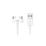 POWERTECH CAB-U024 Καλώδιο USB 2.0 σε iPad & iPhone 4/4S , λευκό