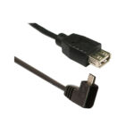 POWERTECH CAB-U026 καλώδιο Micro USB σε USB , γωνιακό 90°, 1.5m