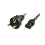 POWERTECH CAB-P014 ΚΑΛΩΔΙΟ ΤΡΟΦΟΔΟΣΙΑΣ 1,5μ Μαύρο