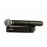 SHURE BLX24E/SM58 ΑΣΥΡΜΑΤΟ ΜΙΚΡΟΦΩΝΟ ΧΕΙΡΟΣ