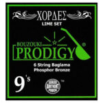 PRODIGY Lime Phosphor Bronze 009-022 Σετ χορδές μπαγλαμά...