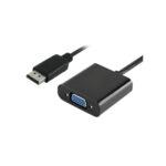 POWERTECH PTH-028 αντάπτορας DisplayPort σε VGA 1920x1200p μαύρο