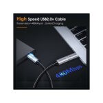 CABLETIME C160 αντάπτορας USB Type-C σε USB Micro θηλυκό - Image 3