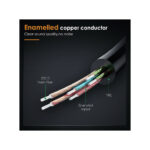 CABLETIME C160 pu31 καλώδιο USB Type-C σε 3.5mm θηλυκό , 0.1m - Image 4