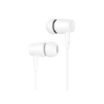 CELEBRAT earphones G13 με μικρόφωνο, 10mm, 3.5mm, 1.2m, λευκό - Image 2