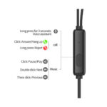 CELEBRAT earphones G13 με μικρόφωνο, 10mm, 3.5mm, 1.2m, λευκό - Image 4