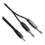 BESPECO RKYMSJ150 ΚΑΛΩΔΙΟ JACK ST 1,5M/2 JACK MONO