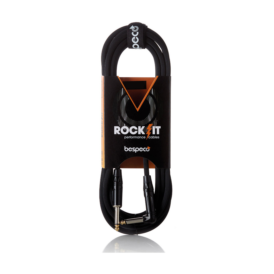 17669dH31765961600.jpg BESPECO RKJP300R ΚΑΛΩΔΙΟ ΟΡΓΑΝΩΝ JACK /JACK ΓΩΝΙΑ 3m ROCKIT STRIPED... - Image 1