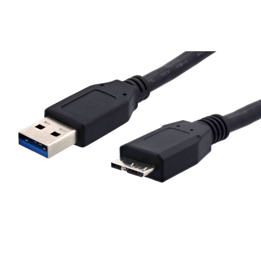 176001736926057.jpg POWERTECH CAB-U004 καλώδιο USB σε Micro B USB , 5Gbps, 1.5m, μαύρο - Image 1