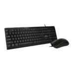 POWERTECH set ποντίκι & πληκτρολόγιο PT-1068, ενσύρματο, 1000DPI, μαύρο - Image 2