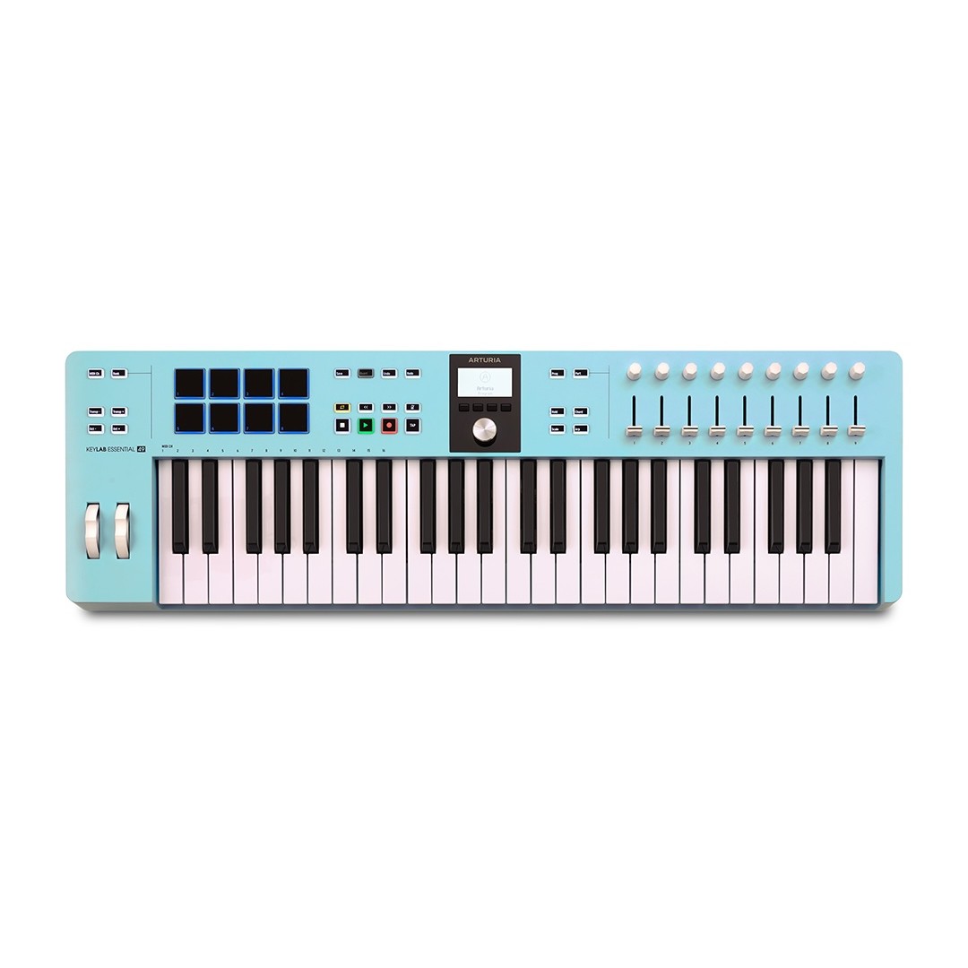 17695nHJ1775297719.jpg Arturia KeyLab Essential 49 MK3 Aquamarine (Special Edition) - Image 1