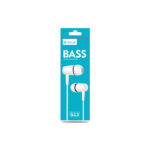 CELEBRAT earphones G13 με μικρόφωνο, 10mm, 3.5mm, 1.2m, λευκό - Image 5