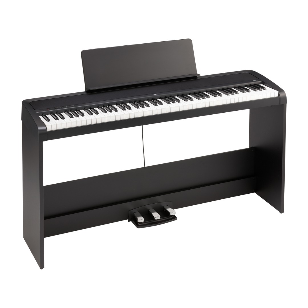 17762OFV1781514246.jpg KORG B2+SPBK DIGITAL PIANO 88 KEYS ΜΕ ΒΑΣΗ ΣΤΗΡΙΞΗΣ & 3 ΠΕΤΑΛΙΑ... - Image 1