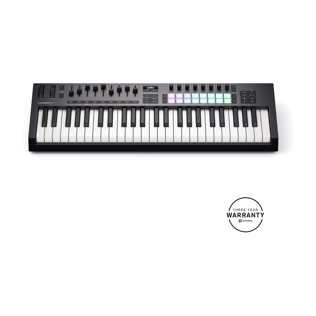 17774qOB1787738475.jpg NOVATION LAUNCHKEY 49 MK4 USB MIDI CONTROLLER 49 SEMI-WEIGHTED KEYS - Image 1